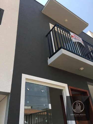 Imagem 1 de 14 de Casa Com 2 Dormitórios À Venda, 71 M² Por R$ 195.000 - Jardim Hungares - Sorocaba/sp - Ca0164
