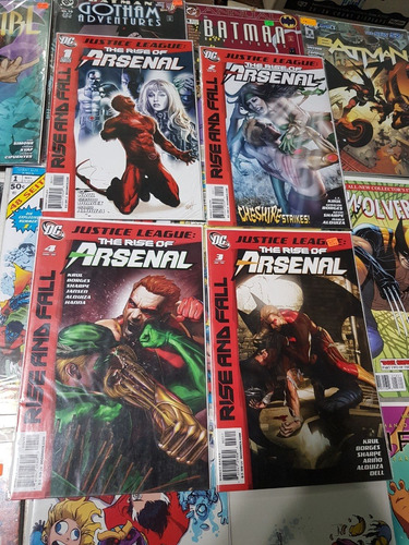 Justice League The Rise Of Arsenal #1-4 Inglés
