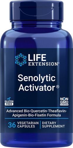 Senolytic Activator 36 cápsulas vegetarianas 3 meses sin sabor