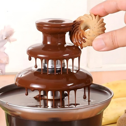 Máquina Fondue Profissional Chocolate Fonte Elétrica 220v
