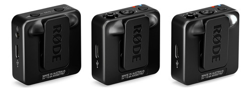 Sistema sem fio Rode Wireless Go 3, cor preta