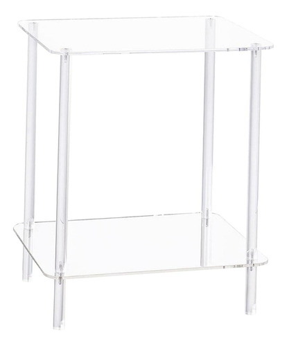 . Mesa Auxiliar De Acrílico Transparente, Mesa Auxiliar
