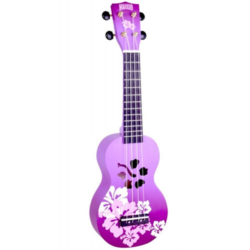 Ukelele Soprano Mahalo Hibiscus   C/funda