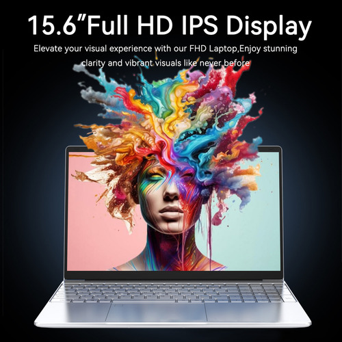 Laptop Intel 15.6' Notebook Ddr4 8gb Ram+512gb Windows 11 Laptops Intel Uhd Graphics 600