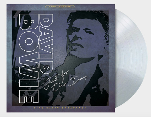 David Bowie Just For One Day Vinilo Nuevo Lp Clear