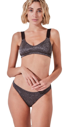 Bikini Top Y Vedetina Semiless Jersey Texturado  Sweet Lady