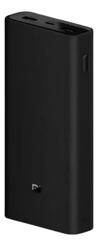 Carregador Portátil Xiaomi Mi 3 Pro 45w 20000mah Cor Preto