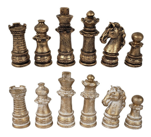 Jogo De Xadrez Temático Classica Coleção Original Resina