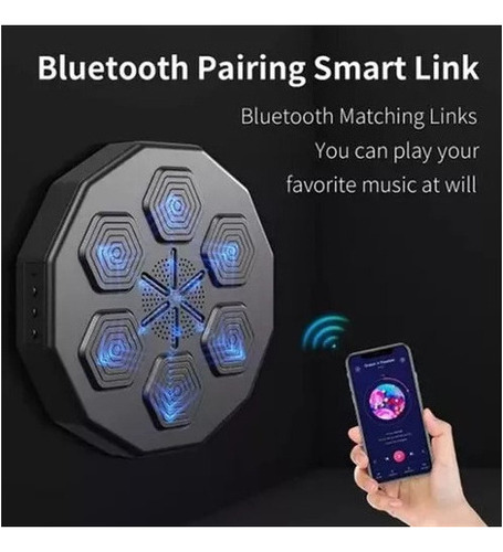 Música Electrónica Boxeo Máquina Equipo Aa Juegos Negro