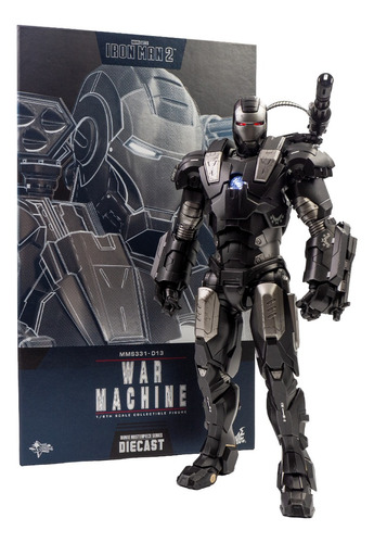 War Machine Diecast Iron Man 2 Reissue Hot Toys