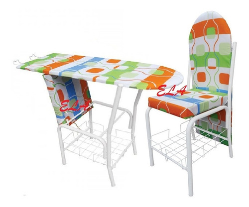 Mesa Planchar Planchado Silla Multiusos Hogar Aseo Metálica