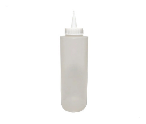 Imagen 2 de 6 de Mostacero Plastico Transparente Adhereso Mayonesa 22 Cms