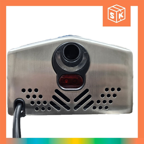 Imagen 5 de 10 de Secamanos Electrico Acero Automatico Aproximacion Baño Led