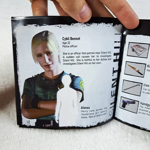 Silent Hill Prensado Ps1. Cd Mídia Prata Novo E Lacrado