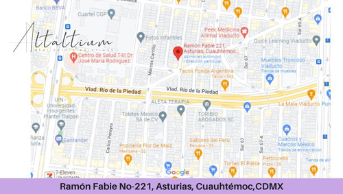 Venta De Casa Ramon Fabie No.221, Asturias, Cuauhtémoc, Cdmx Pma26-di