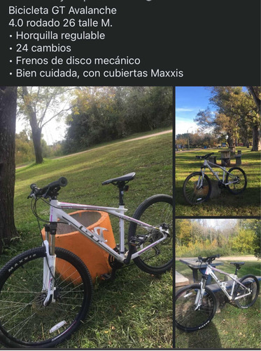 Bicicleta Gt Avalanche 4.0 Rodado 26