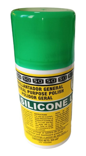 Silicon Sq Abrillantador Banda Verde 354 Cm3