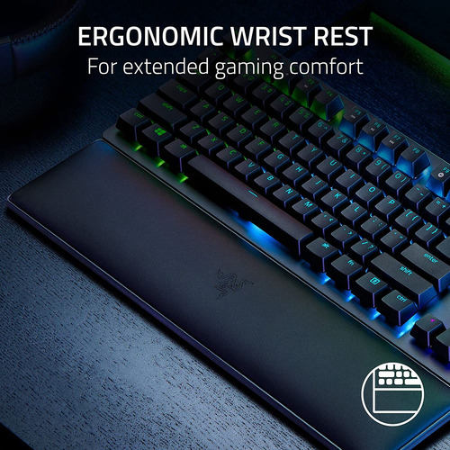 Teclado Razer Huntsman V2 Tkl Rgb, Teclas Pbt, Óptico Lineal