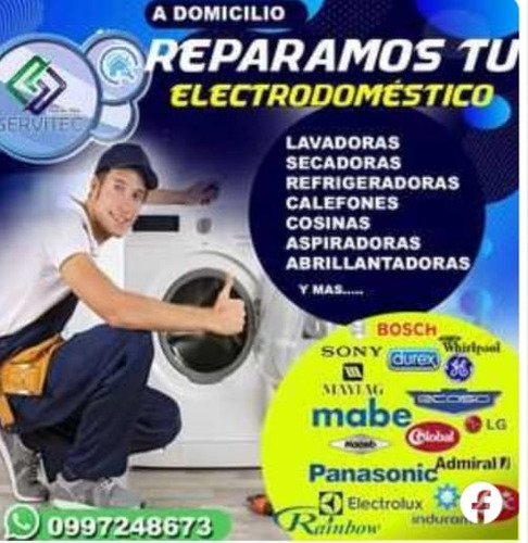 Reparación Lavadoras Calefones Refrigeradoras Tv 0984864510