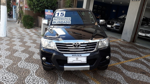 Imagem 3 de 10 de Toyota Hilux 2015 2.7 Srv Cab. Dupla 4x2 Flex Aut. 4p