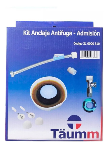 Kit Wc Anclaje Antifuga Admisión