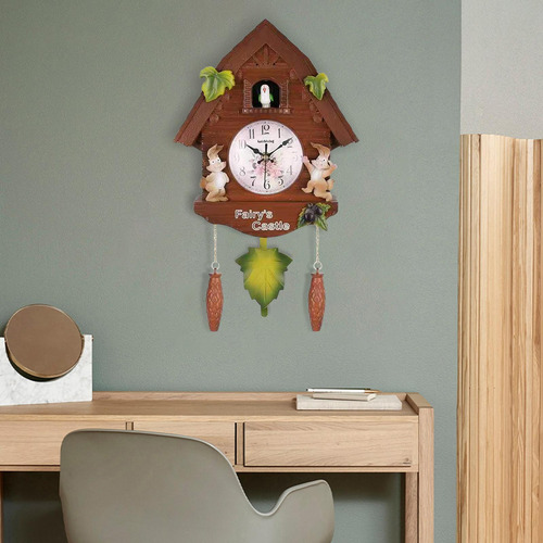 Reloj De Pared De De Estilo Vintage, Péndulo Colgante C