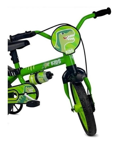 Bicicleta Infantil Aro 12 Absolute Kids Dino