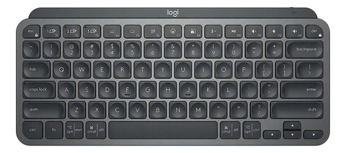 Teclado Mini, Logitech Mx Keys, Inalámbrico, Recargable