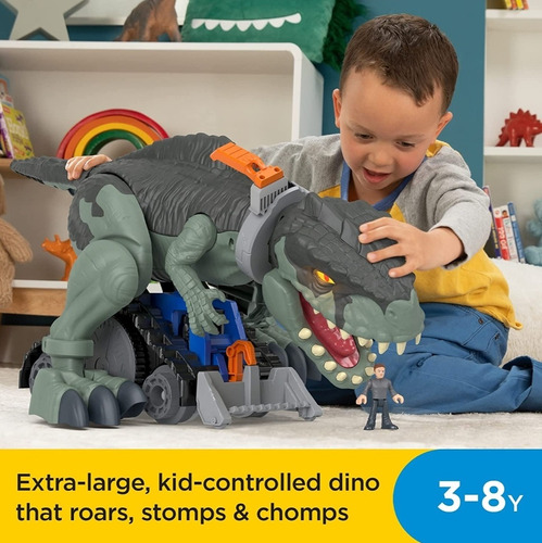 Giganotosaurus Imaginext Jurassic Dino Mega Rugido Salvaje