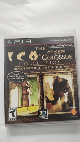 Ico. The Shadow Of The Colossus. Ps3.