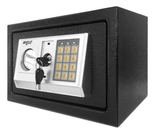 Caja Fuerte Helle Haus hk-200-02331 Seguridad Alemana Digital Alarma Pilas Teclado Color Negro