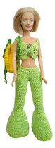 Comprar Ropa Tejida A Crochet Para Muñecas Barbie