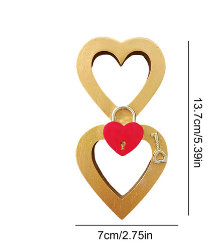 Adornos De Corazón De San Valentín Adornos Día De San Valent