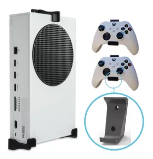 Soporte Pared Xbox Series S Stand + 2 Soportes De Control