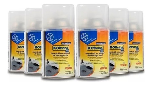  K-othrina Fog 220 Cc Bayer Pack X 6 Unidades