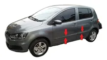 Comprar Vw Fox 5p 2015 \u002F 2019 Baguetas De Puertas Negras (4 Piezas) Walrod306