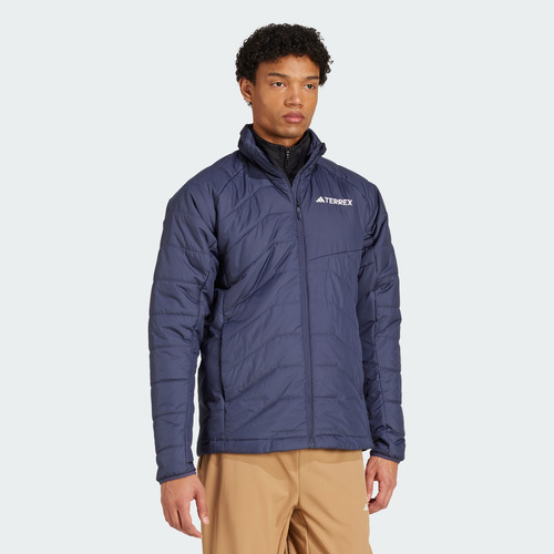 Campera Adidas Senderismo Terrex Multi Hombre Azul Jl9790