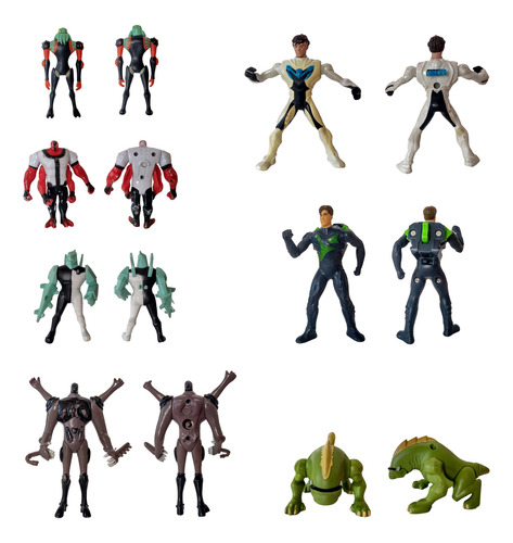 Lote 21 Muñecos Ben10 - Max Steel (usados Buen Estado Leer) (Usado)