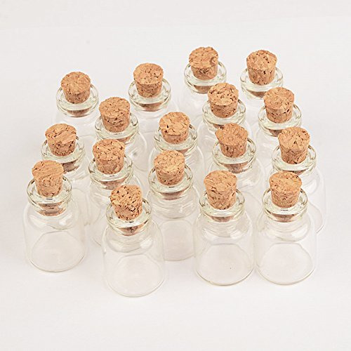 Botellas De Vidrio De 1.5 Ml Botellas Pequeñas Corcho ...