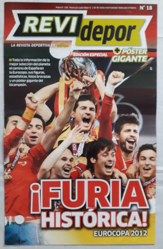 Reviposter - España Campeon Eurocopa 2012 - Depor Peru Fs