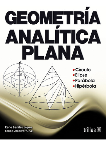 Geometría Analítica Plana, De Benitez Lopez, Rene Zaldivar, Felipe., Vol. 1. Editorial Trillas, Tapa Blanda, Edición 1a En Español, 2011