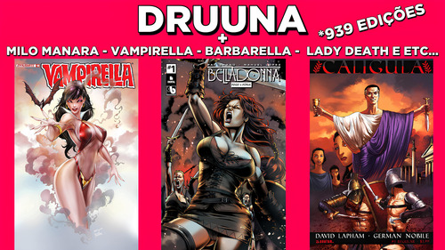 Druuna Coleção Digital + Outras Hqs