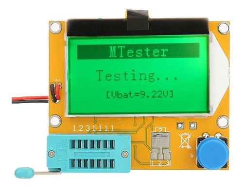 Lcr-t4 Esr Medidor Transistor Probador De Diodo Capacitancia