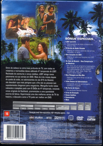 Box Lost - 4ª Temporada Completa - 6 Discos