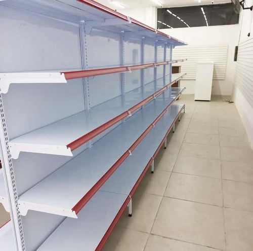 Gôndola De Mercado Central Inicial 1,70 Alt Branca 40x30