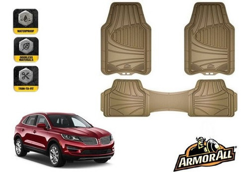 Kit Tapetes Beige Uso Rudo Lincoln Mkc 2015 A 2018 Armor All