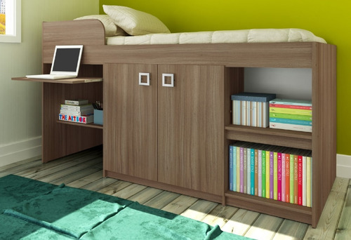 Cama Multifuncional Lolo Montana Color Marrón