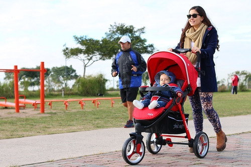Imagen 3 de 10 de Cochecito Bebe Jogger C/ Huevito Butaca Auto Felcraft Camri