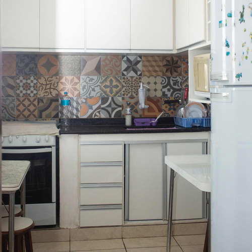 Ap Com 1 Dormitório Sala Cozinha Banheiro Área De Serviço