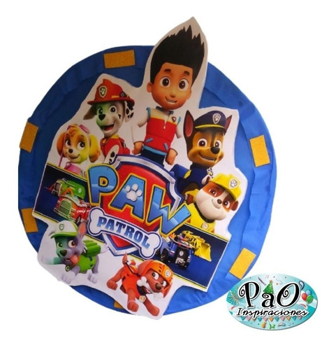 Piñatas Entamboradas Paw Patrol